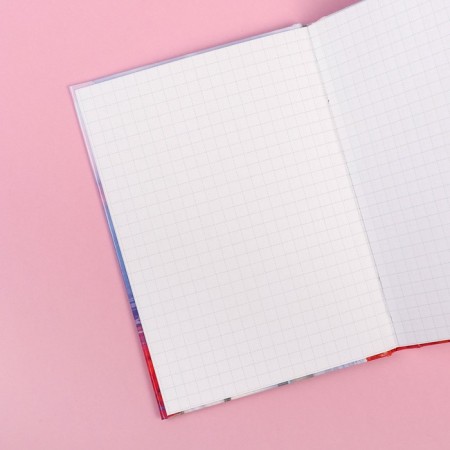 Notepad A6, 40 sheets in a hard cover, cold heart-3