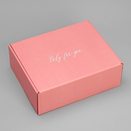 Gift folding box, packaging, "delicate peonies", 27 x 21 x 9 cm-2