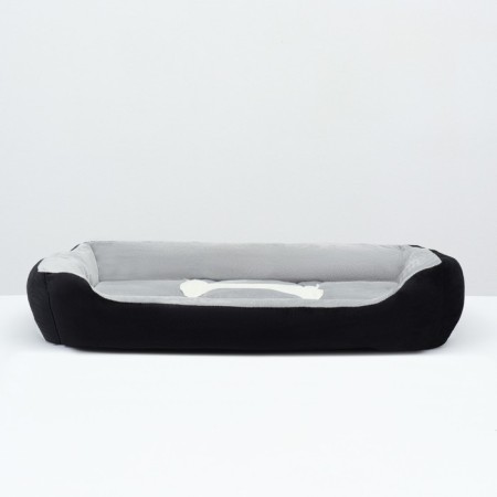 Lynchik-Divan "Bone", 60 x 45 x 15, gray-hourly-1