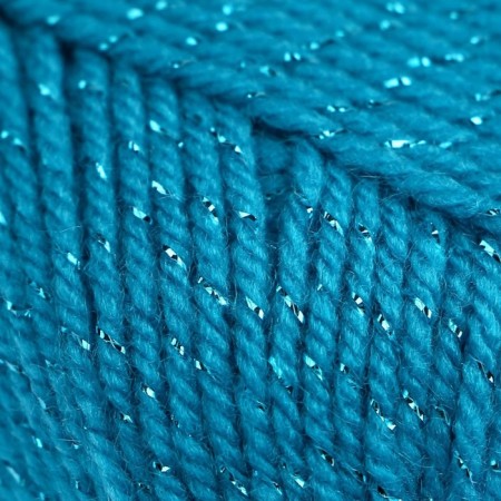 Yarn "Festive" 48% Kashmilon (pan), 48% acrylic, 4% metered 160m/50g (024 turquoise)