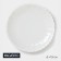 Porcelain dining porcelain Magistro "Flower", D = 19 cm, white color