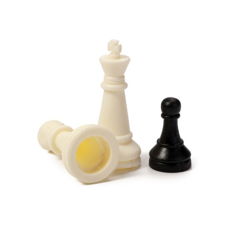 Chess 20 x 20 cm, King H-3.3 cm, d-2.5 cm, plastic board and figures-4