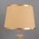 Table lamp "Yaim" 1x40W E27 1x3W LED gold 25x25x42cm