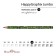 Chernographic pencil BrunovisConti Happygraphix Jumbo "Chemistry", 4V, three -sided