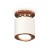 White sand/pink gold