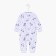 Combineson children, white/purple color, height 80 cm