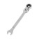 The key combined ratcheon -mounted hinge tundra, CRV, polished, 72 teeth, 10 mm