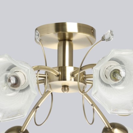 Chandelier "Flora", size 72x24x72 cm, 320W 8xe14-10