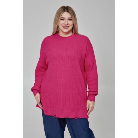 Female jumper, size 54, pink color-2
