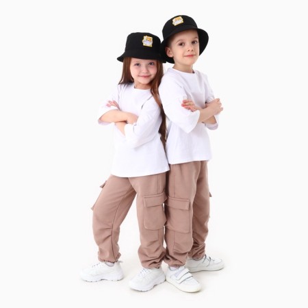 Panama Children's "Cat", Black Color, Rr. 54-8