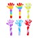 Developing toy "palm" with suction cups, color mix