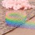 The rainbow is bright