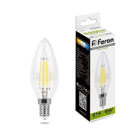 LED LED Feron, E14, 5 W, 230 V, white light
