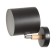 Bra "Svein" E27 40W Black 13x24x14 cm