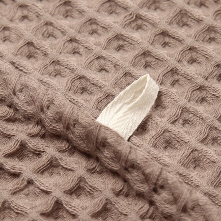 Wafer Boin Boho Boho Boil towel 45*90 cm, col. mokko, 100% HL-1