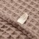 Wafer Boin Boho Boho Boil towel 45*90 cm, col. mokko, 100% HL