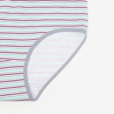Panties female slips, gray color, rr 52-54-1