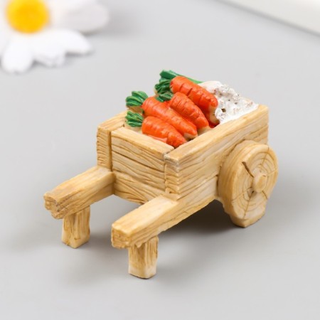 Figure for Florarium Polystone "Tails with vegetables" MIX 9x4.3x3.5 cm-3