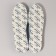Insoles for shoes, antibacterial, breathing, universal, 35-46 rr, 29.7 cm, pair, white color