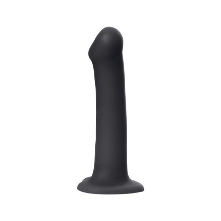Belt strap-on on suction cup Strap-on-me, silicone, black color, 19 cm-2