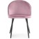 STILL WITH A METAL CARCAS DODO Metal/velor, black/pink 48x54x77 cm