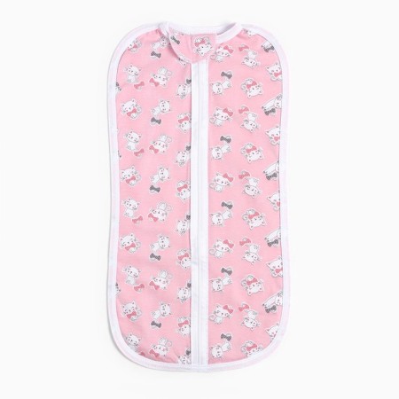 Coconnic diamond on the zipper of a cat, height 62 cm, pink, culinary 100% cotton
