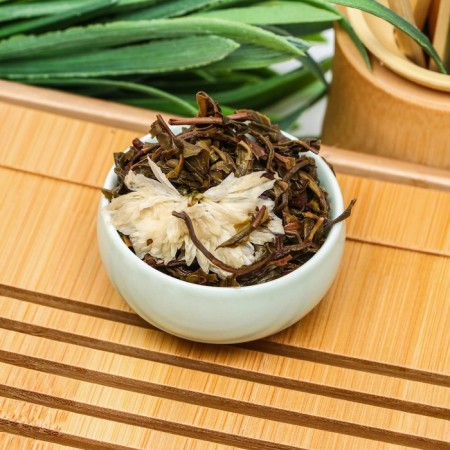 Chinese bound green tea, 50 g, chrysanthemum-3