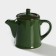 Porcelain teapot Punto Verde, 500 ml, h = 14.5 cm
