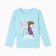 Long sleeve T-shirt "Cold heart", Disney, height 98-104, blue