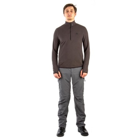 Payer Sweatshirt "Tachu", fleece 150g, graphite, rr 60-62 Height 170-176-2