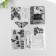 Stamp for creativity Silicon "Notes and Herbariums" 17x21.5 cm