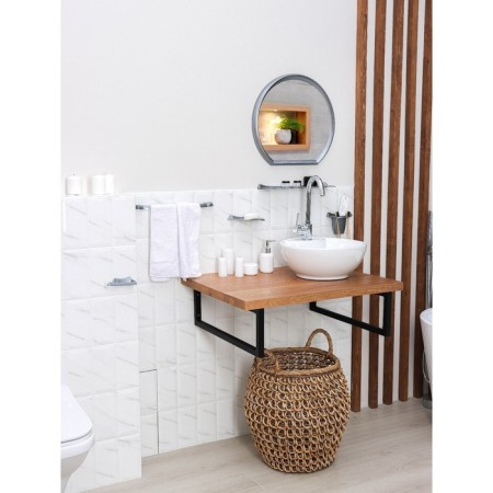 Verona bathroom set, metallic color-4