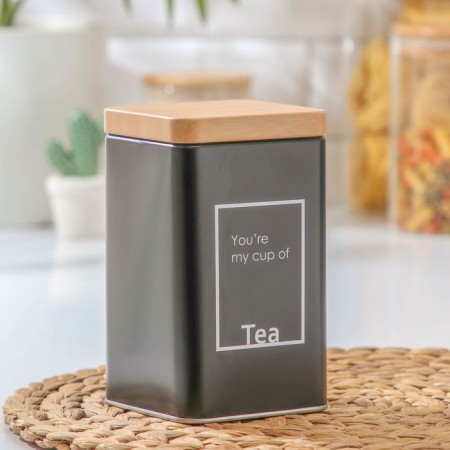 Bank for bulk products "Lifestyle Tea", 9 × 9 × 15 cm