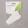 Garden tags for marking, 10 cm, set 20 pcs., Plastic, white, Greengo