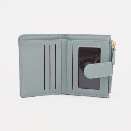Wallet on the button, mint color-4