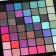 Professional set for makeup (shadows for the eyelids and eyebrows, shine, corrector, blush)