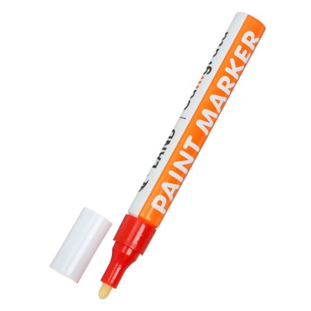 Marker-painting (varnish) Tip of bullet-shaped 4 mm, red (price per pcs)-2