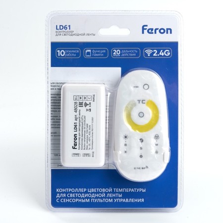 CCT controller for multi-white LED tape with p/u Bely, 12-24V, LD61-5
