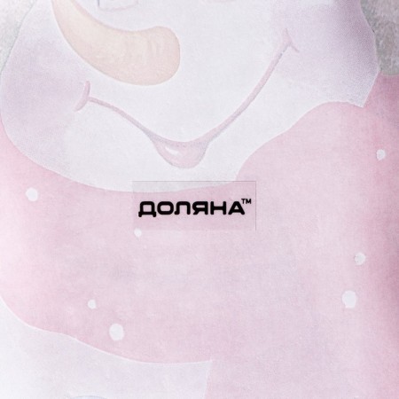 Glass Serving Dauline "Snowman-Obashka", 20.5 × 13 cm-3