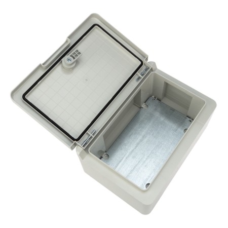 Plastic Plastic PLAC with a 300x200x130 mm ABS UHL1 IP65 Rexant mounting panel-3
