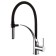 LEMARK SOUL LM6007C kitchen mixer, single -leaf, excess length 224 mm, black/chrome