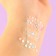 Glitter for the face and body "Unicorn", shine of 3 g, brush