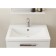 The built -in sink Cersanit Como 60, with 1 hole for the mixer, white color