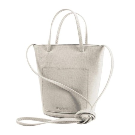 Bag women, genuine leather, milk, 21x11x30 cm-1