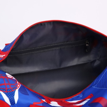 Sports bag "Russian Hokey", 47 x 28 x 24 cm, blue color-8