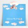 Formal Money envelope "Happy baby", Mouse, 17.5 x 8 cm