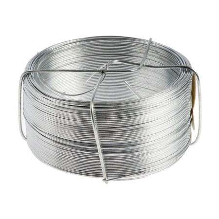 Steel wire, construction battalion, 0.9mm white zinc 75 m-1