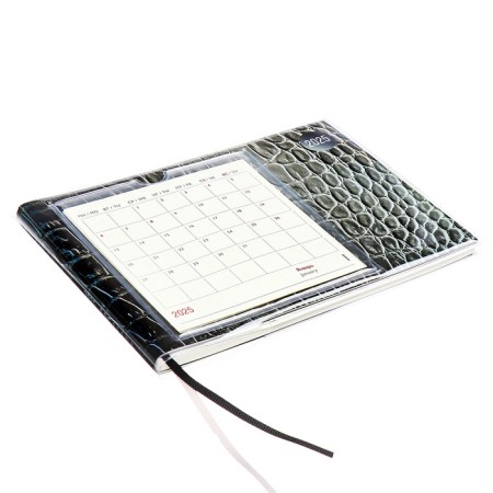 The weekly dated 2025, Escalada "Snake", 180 x 127 mm, soft cover, PVC, 64 sheets, block 70, metallic-2