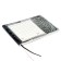 The weekly dated 2025, Escalada "Snake", 180 x 127 mm, soft cover, PVC, 64 sheets, block 70, metallic