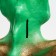 Piggy bank "Dragon Tikhon" Green with gold, 19x15x30cm